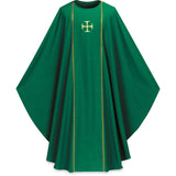 Pius Embroidered Cross Chasuble no. 3576