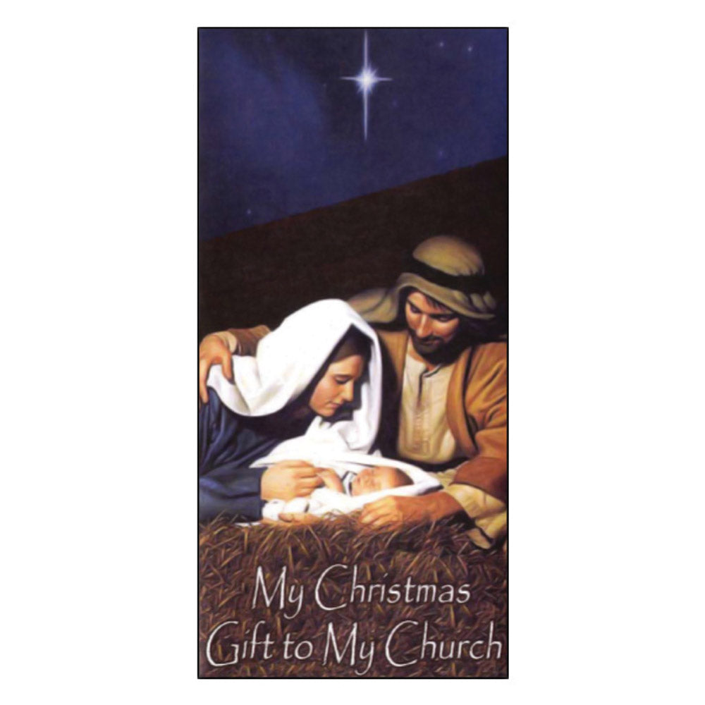 Christmas Nativity Offering Envelopes no.25-00E - 500ct Box