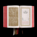 4 volume set Liturgy of the Hours - Standard Natural Grain Leather