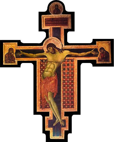 Byzantine Crucifix Color Visor Clip