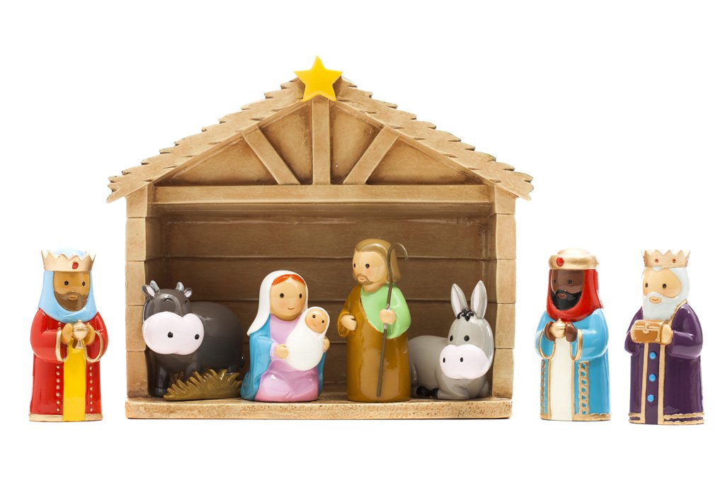 Little Drops of Water 8pc. Nativity Scene