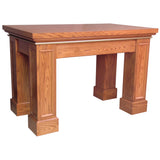 Altar with Boat Shaped Layered Top 525