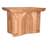 Neo-Gothic Altar with Closed Front 635 in 3 Sizes