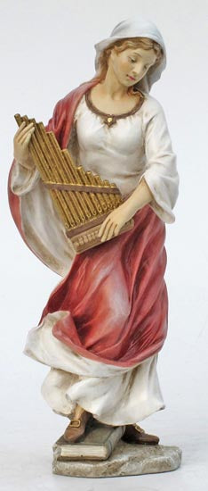 Saint Cecelia Statue-8.5 inches tall
