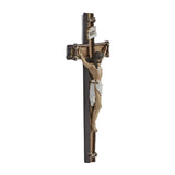 10 inch Woodlook Wall Crucifix
