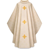 Adornes Damask Chasubles with Embroidered Crosses no. 3978