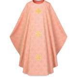 Adornes Damask Chasubles with Embroidered Crosses no. 3978