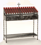 75 light Votive Candle Stand with Shelf - no. 19x75