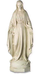 Our Lady of Grace Statue 36 inches tall - Made to Order