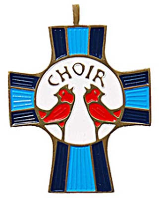 Choir Member Cross Pendant