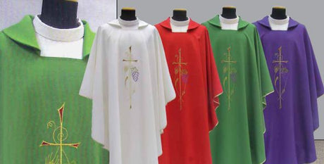 Assisi Primavera Fabric Chasubles  no. 581