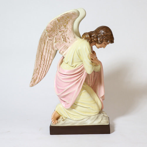 28 inch Kneeling Adoration Angel Statue with Crossed Arms (Made to Order)