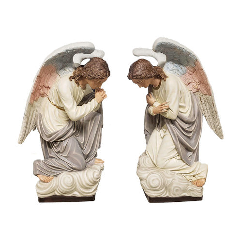 55 inch tall Kneeling Adoration Angels -  Set of 2 (Made to Order)