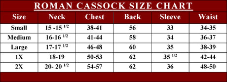 Cassock with Cincture C1600