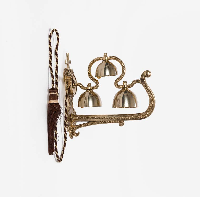 Wall Mount Brass Sanctuary Bells H-85