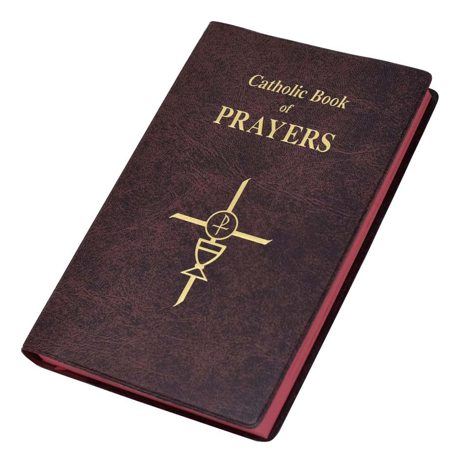 Catholic Book of Prayer - Large Print -Brown Vinyl Edition