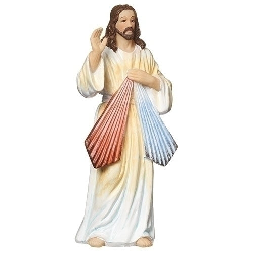 Divine Mercy 4 inch boxed figure and holy card