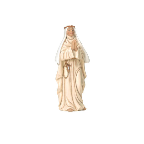 St Catherine 3.75 inch boxed figure and holy card