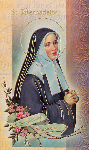 Saint Bernadette Biography Pamphlet