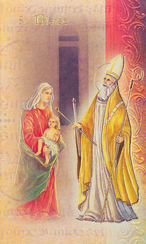 Saint Blaise Biography Pamphlet