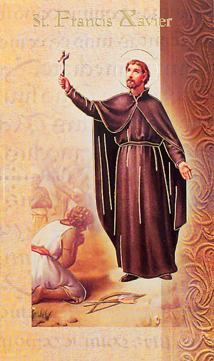 Saint Francis Xavier Biography Pamphlet