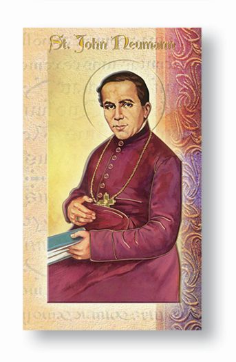 Saint John Neumann Biography Pamphlet