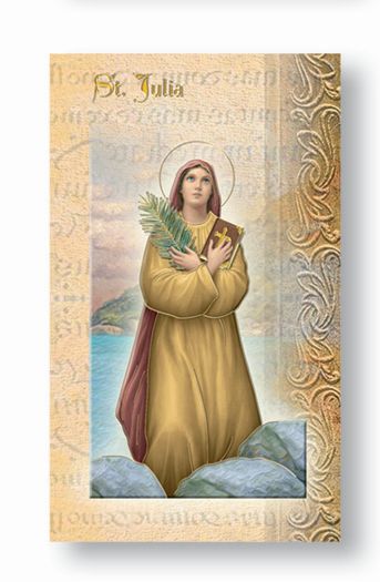 Saint Julia Biography Pamphlet