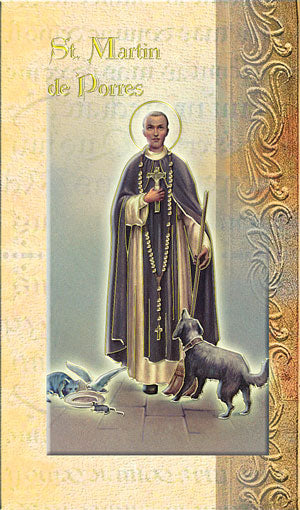 Saint Martin de Porres Biography Pamphlet