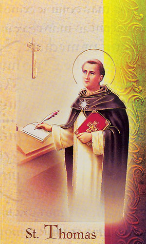 Saint Thomas Aquinas Biography Pamphlet