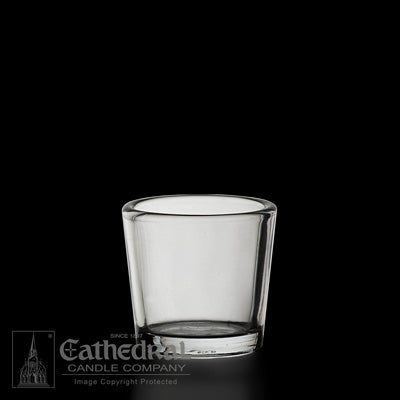 10 hour Clear Votive Glass by the Dozen