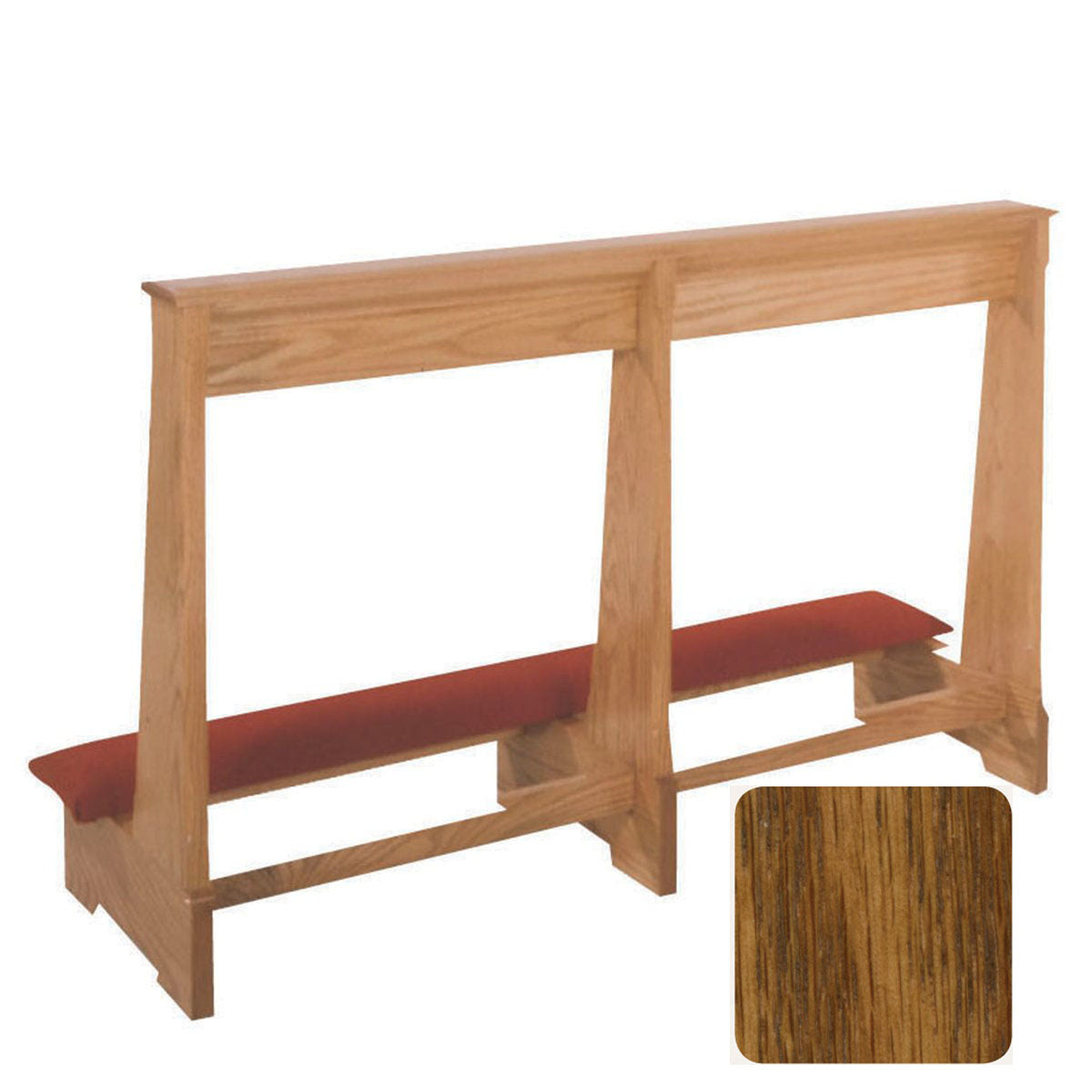 Amber Finish Wedding Prie Dieu available in 4 sizes - 262