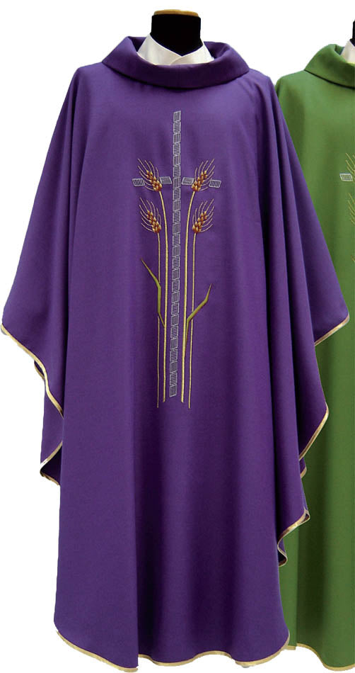 Solivari Monastico 45% Wool Chasuble  812