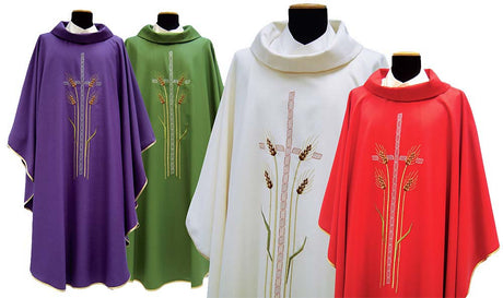 Solivari Monastico 45% Wool Chasuble  812