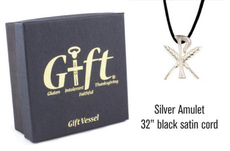GIFT Low Gluten Ciborium Set In High Polish Silver GL-214S