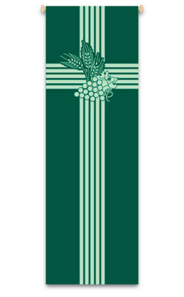 Wheatstocks and Grapevines Printed Banner no. 7114