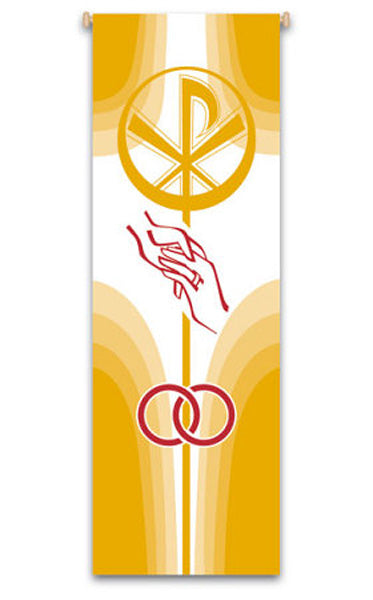 Sacrament of Marriage Printed Banner no. 7124