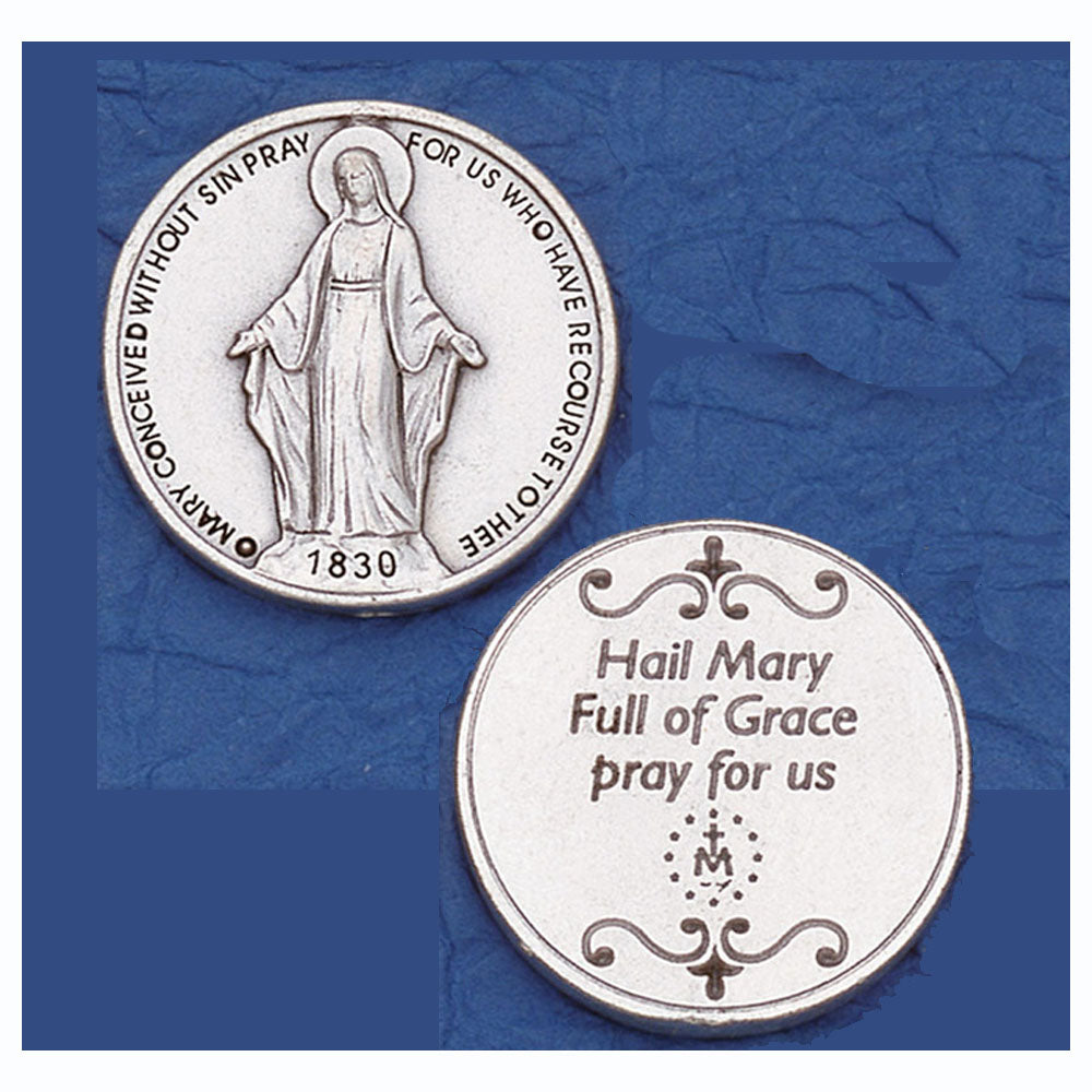 Miraculous Medal Coin Loose