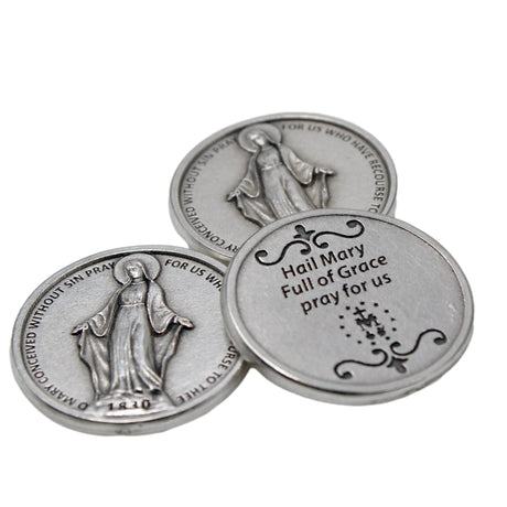 Miraculous Medal Coin Loose
