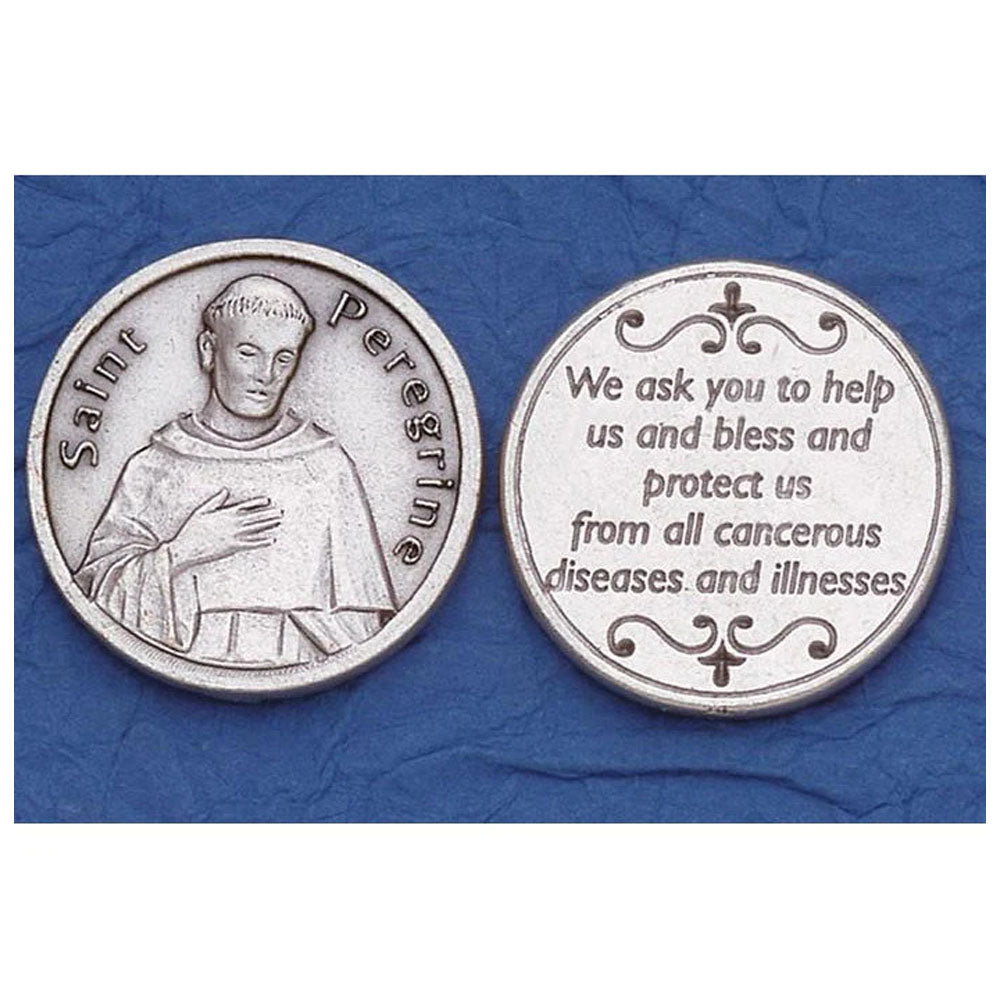 Saint Peregrine Coin Loose
