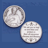 Saint Peregrine Coin Loose