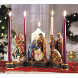 Deluxe Nativity Advent Wreath by Michael Adams