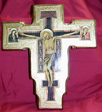 Florentine Giotto Crucifix 17 inch