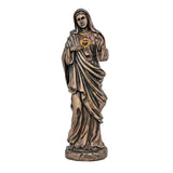 Immaculate Heart of Mary 11 inch Statue in Cold-cast Bronze