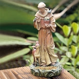 Saint Francis Wall Mount Bird Feeder