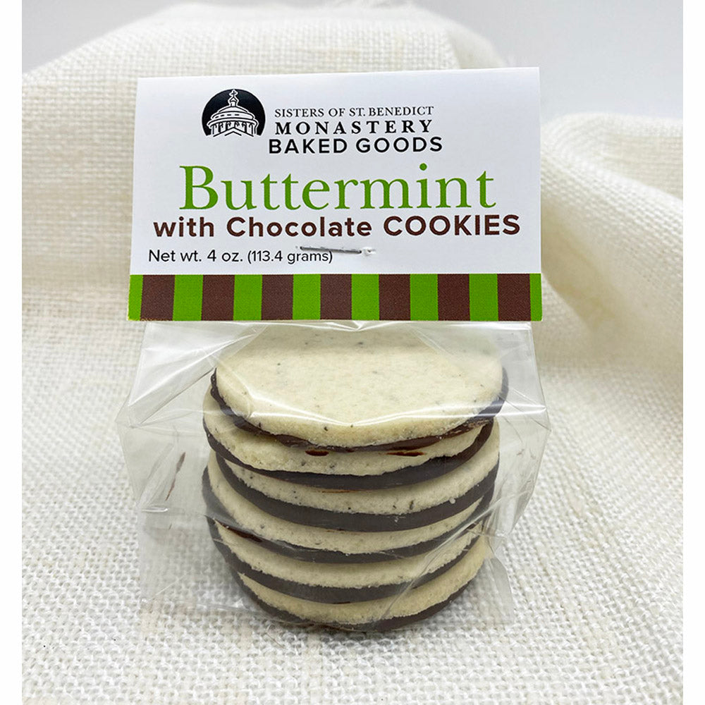 Buttermint with Chocolate Cookies - 4oz package