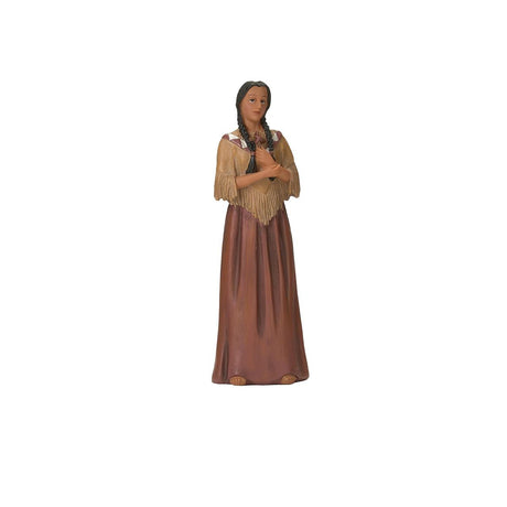St Kateri Tekawitha 3.75 inch boxed figure and holy card