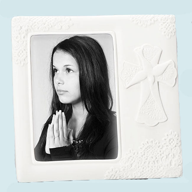 Porcelain Confirmation Frame