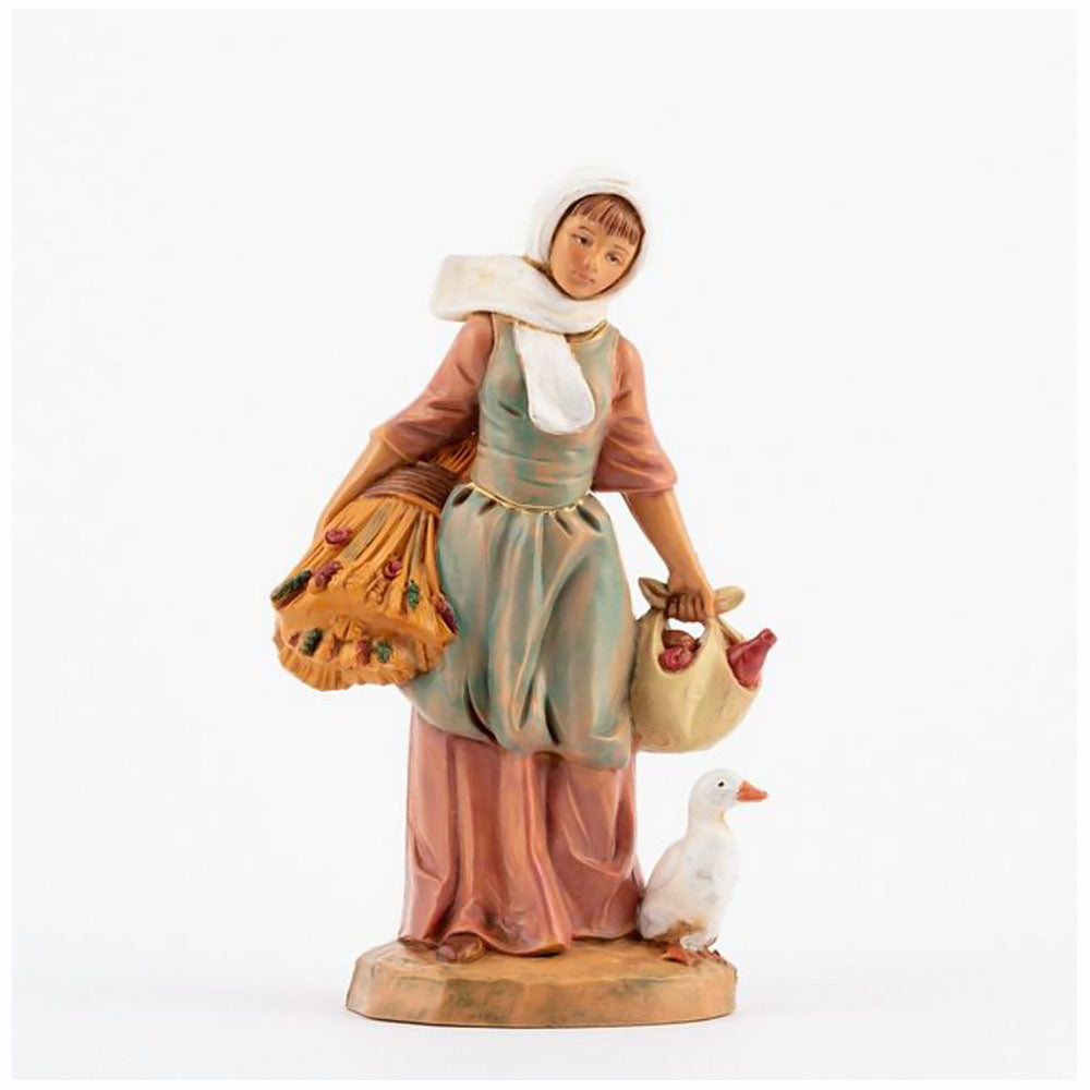 Hannah Farm Girl Figure - Fontanini no. 52567