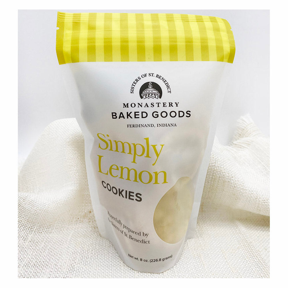 Simply Lemon Monastary Cookies - 8 oz package