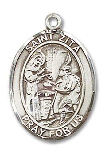 St. Zita Sterling Silver Medal